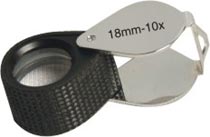 Loupes with Rubber Grip