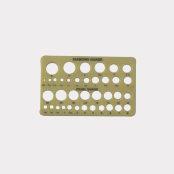 Gauage Plastic For Pearl & Diamond